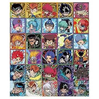 Amazon.co.jp: 幽遊白書 ウエハース シール フルコンプ 全30種