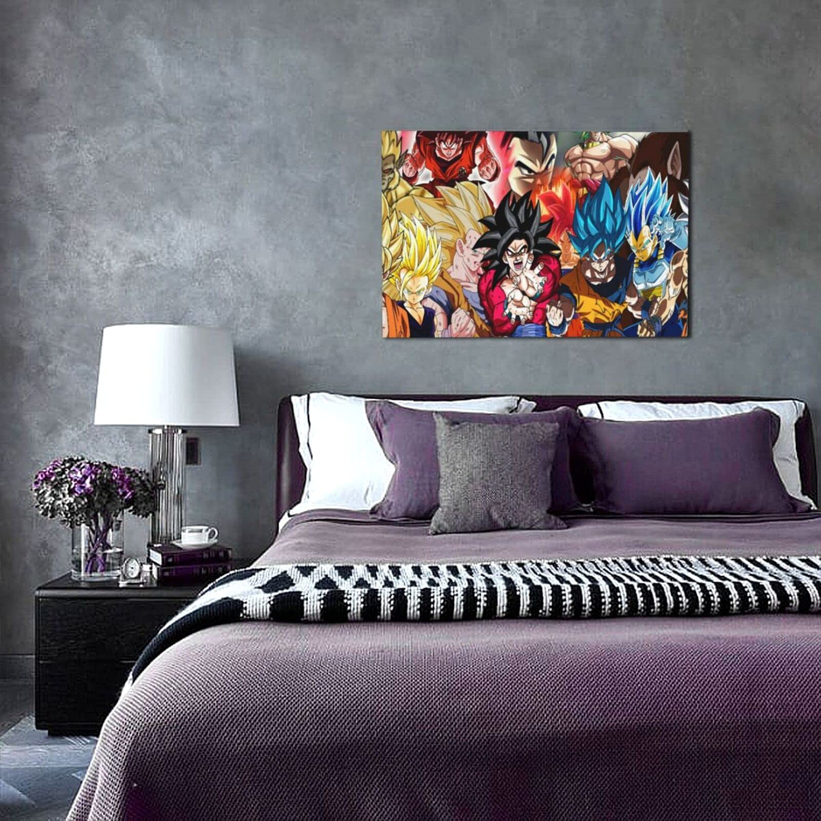 Amazon.co.jp: ドラゴンボール フレームレス装飾画 インテリア装飾