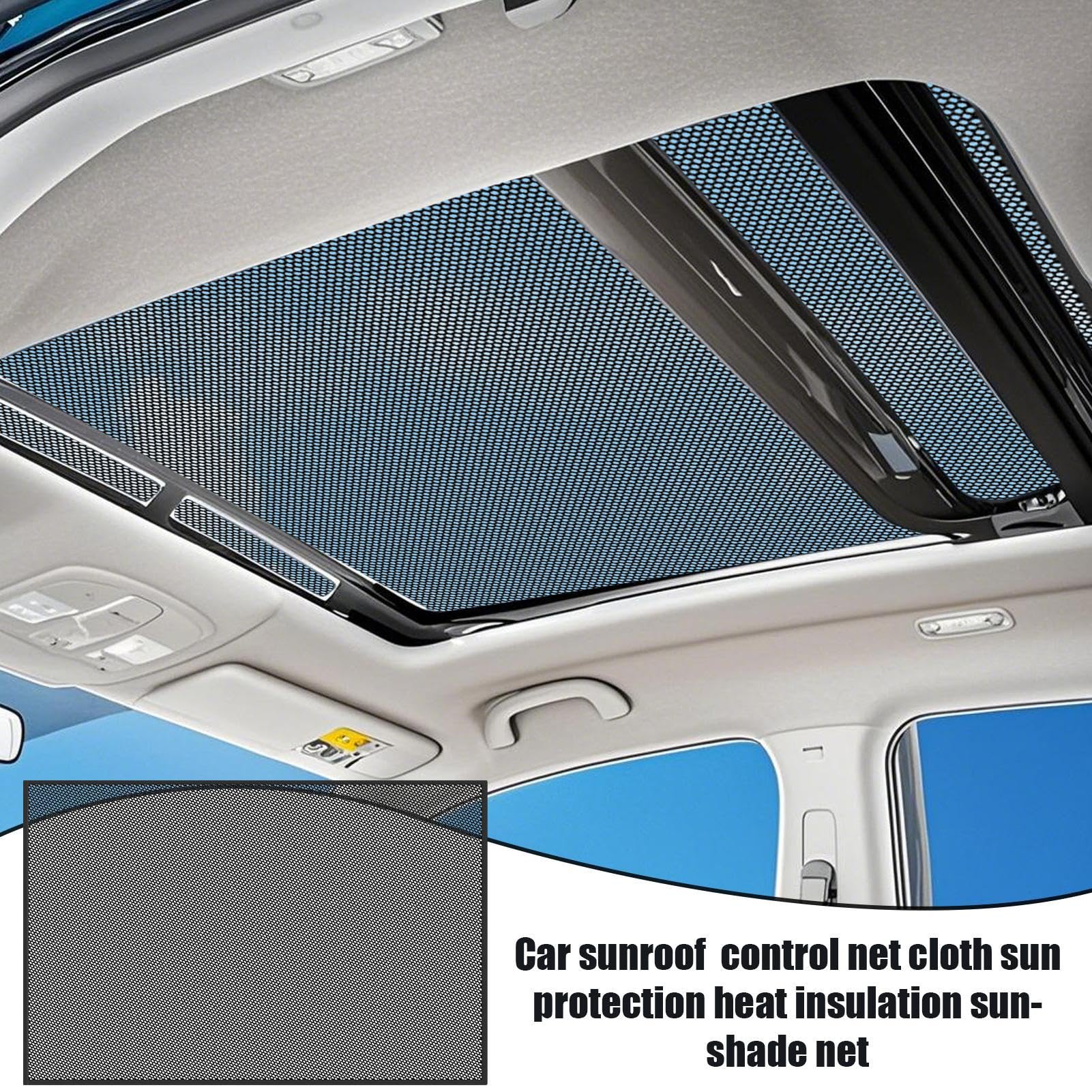 Parasol para Techo Solar De Coche | Cubierta Magnética Transpirable para Techo De Coche | Accesorios Automotrices para Viajes Aparcamiento Casa De Verano Camping Interior