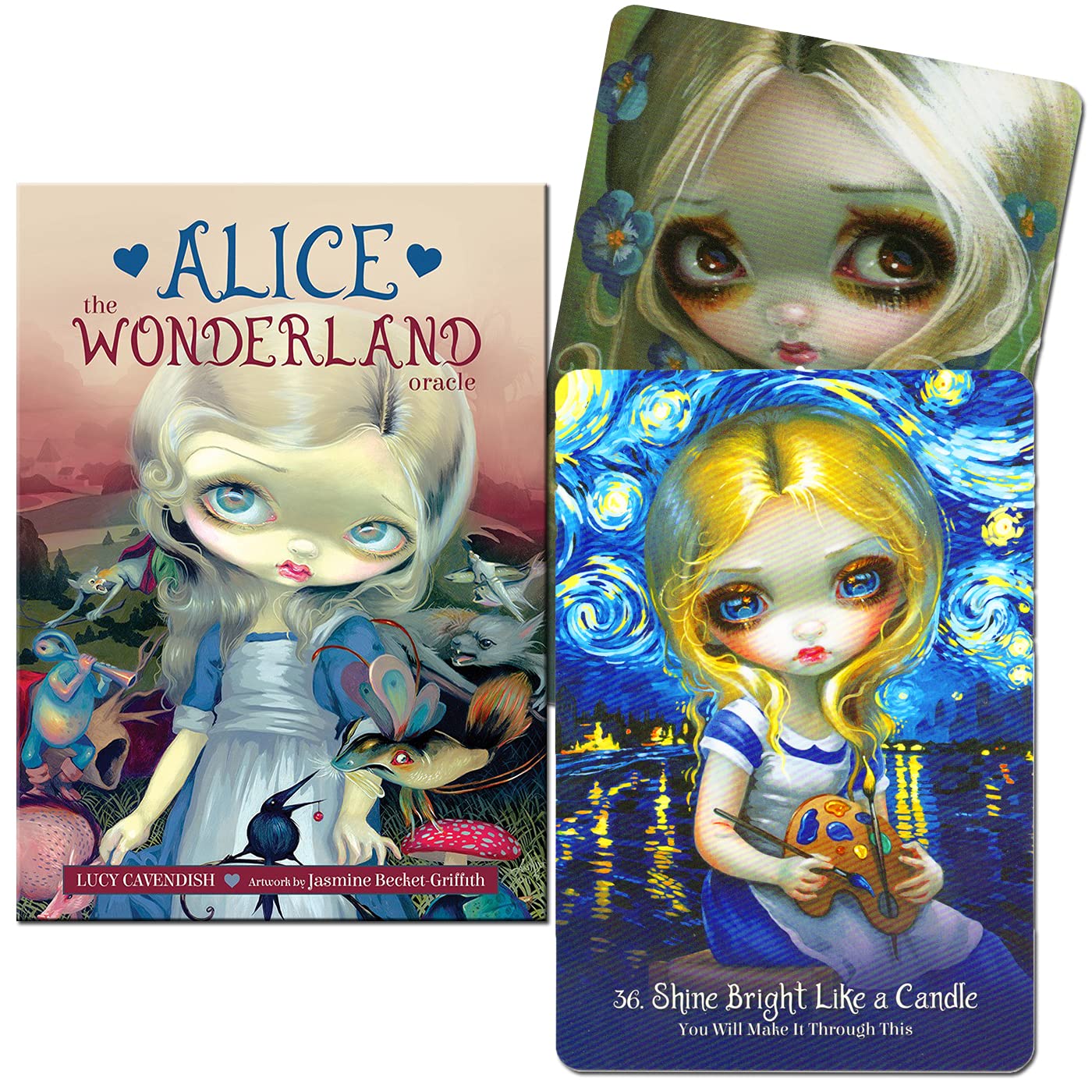 【正規品オラクルカード】現代的な不思議の国のアリスがモチーフ✨ALICEオラクル Amazon.co.jp: 【日本語解説書付き】 アリス イン