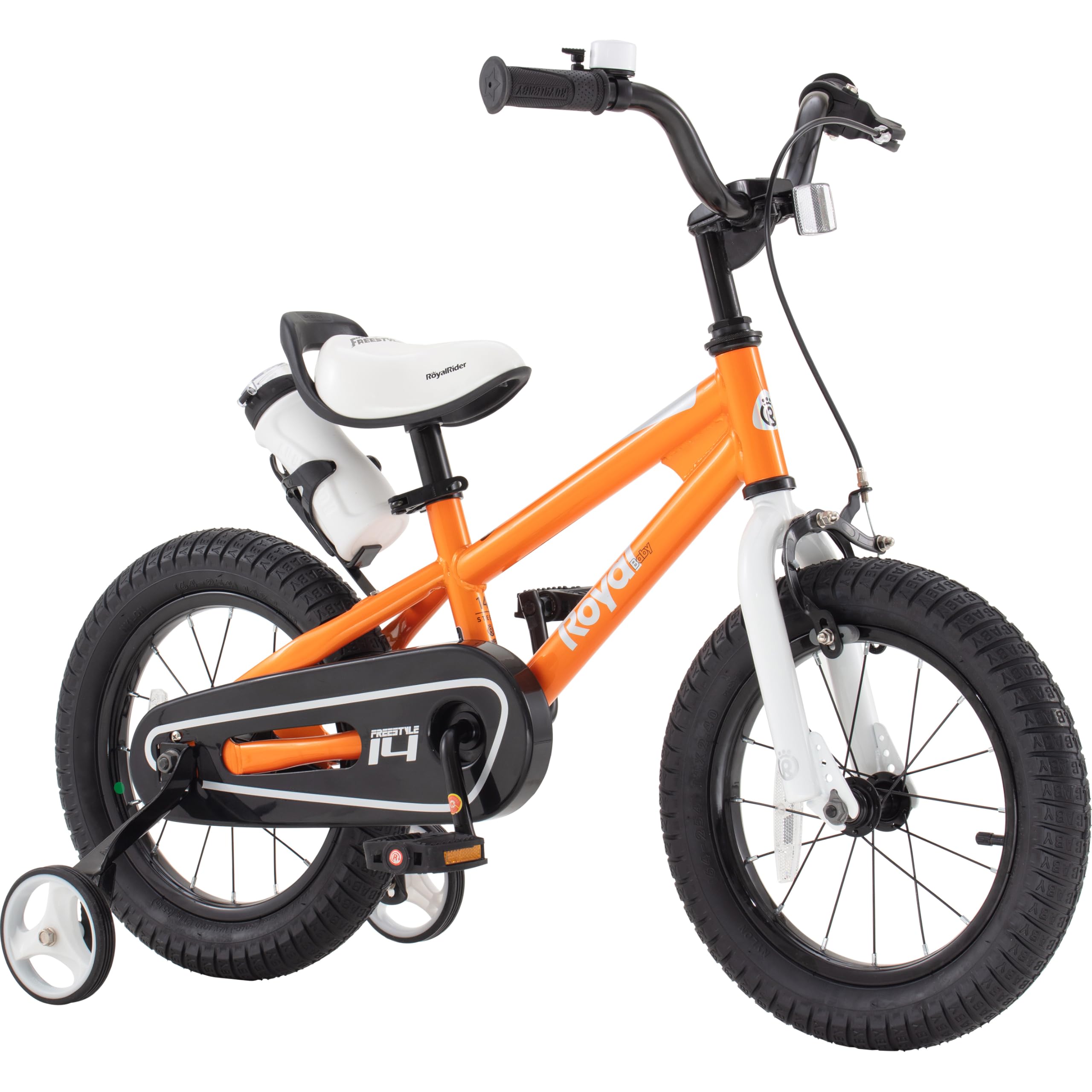 RoyalBaby Kids Bike EZ Freestyle Training Free Balance to Pedal Easy Learning Bicycle, 12-18 Inch for Toddlers to Big Kids