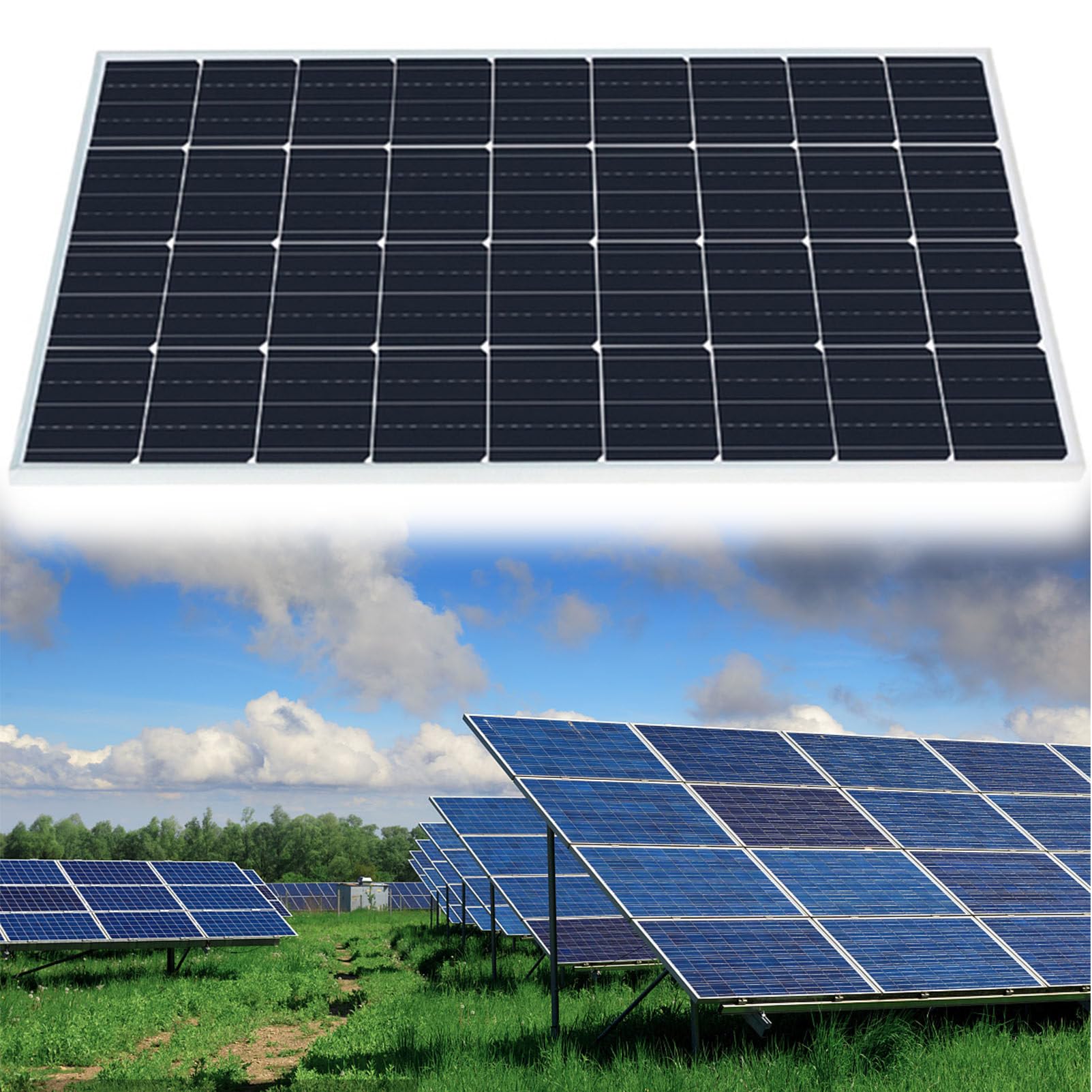 Kit Pannello Solare, Kit Pannello Solare da 800 W, Kit Pannello Solare Monocristallino Flessibile da 200 W Pannello Solare Modulo Fotovoltaico + Controller Solare 40A per Casa, Rou