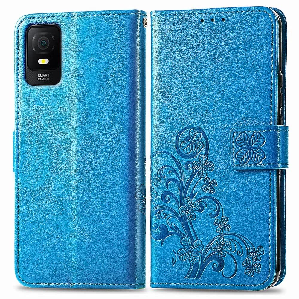 RankOne Cover Per TCL 403 (6 Inches), Custodia Flip Pelle