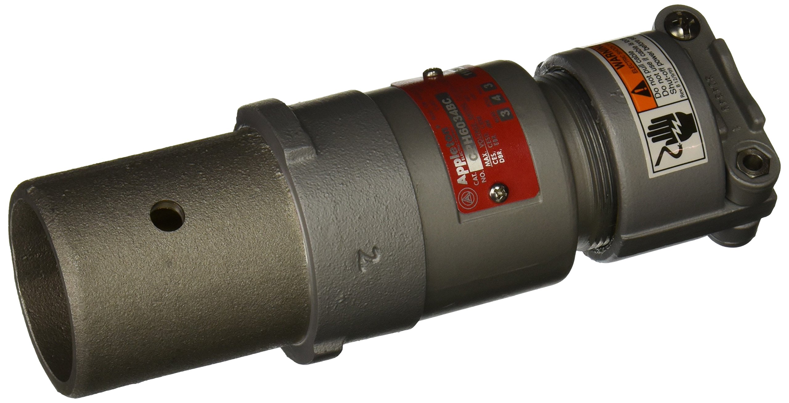 APPLETON CPH6034BC Plug 60A 3W 4P - Amazon.com APPLETON CPH6034BC Plug 60A 3W 4P - Amazon.com