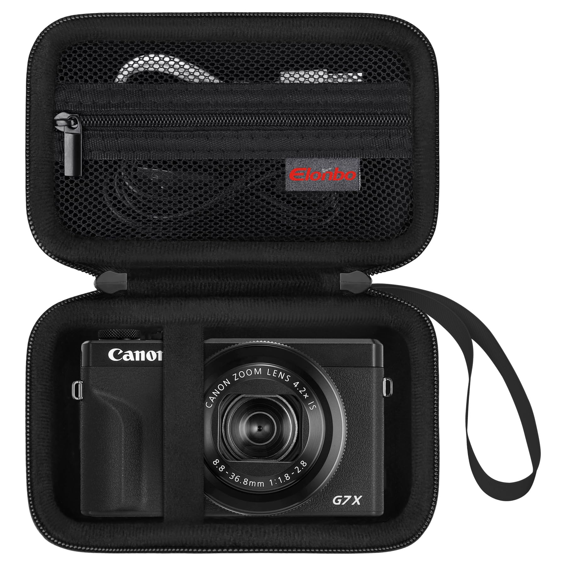 Elonbo Camera Case for Canon PowerShot G7 X Mark III/ G7 X Mark II/ SX740