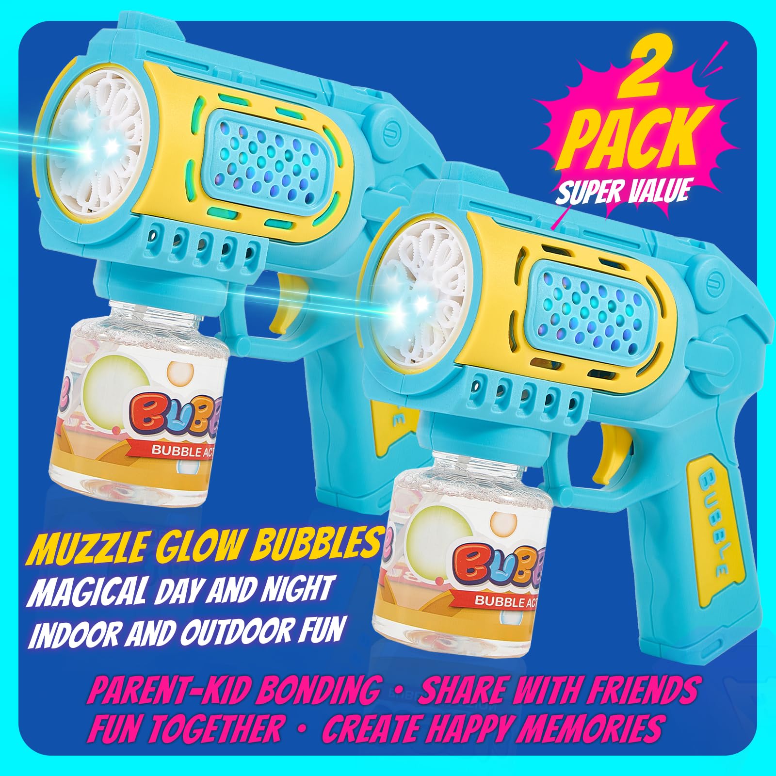 Pistola de burbujas