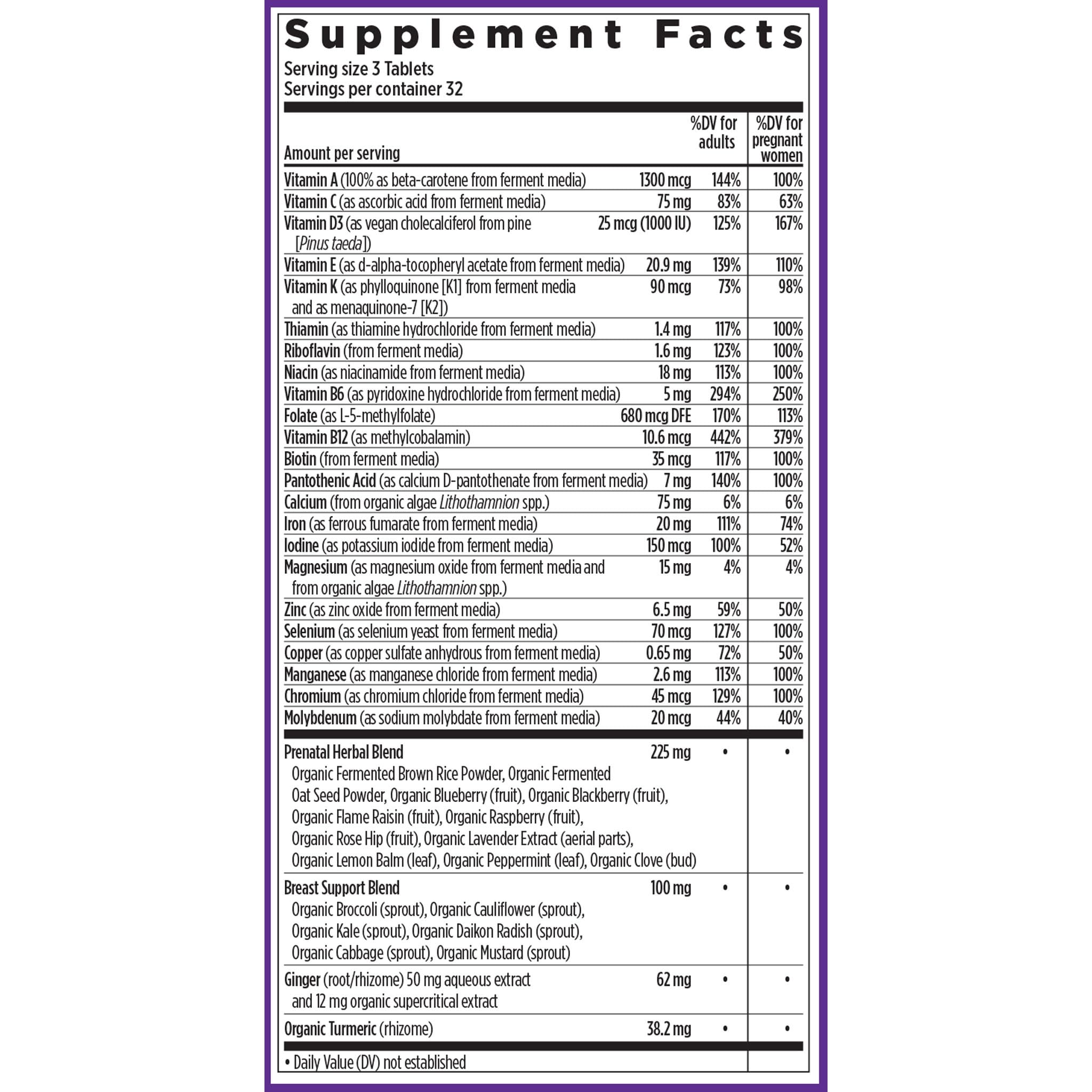 New Chapter Advanced Perfect Prenatal Vitamins, 96 Count — Amazon image 7