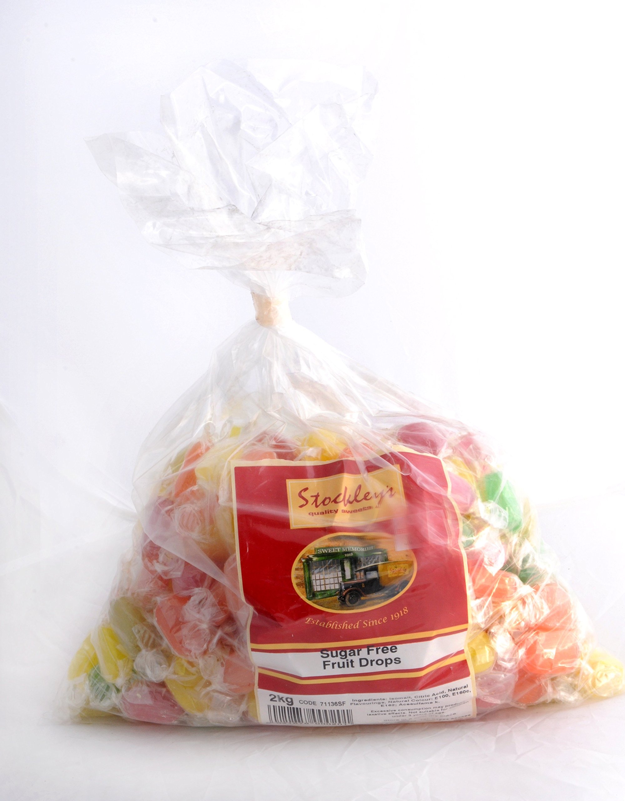 Sugar Free Fruit Drops (STOCKLEYS) 2KG