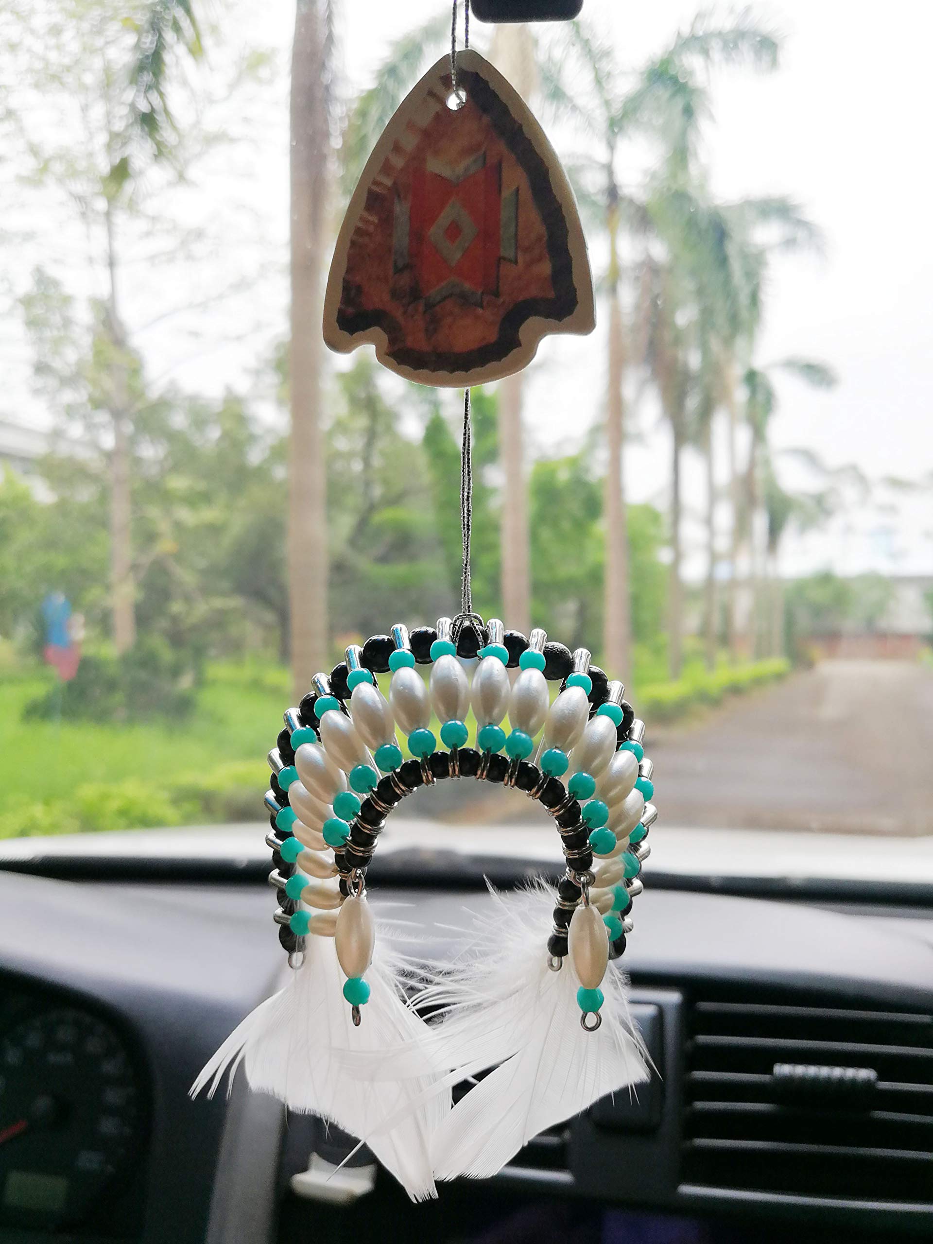 Native American Indian headdress CAR OR HOME DECOR Amazon.com: GUTTATY Native American Wall Art - Headdress  main image 2