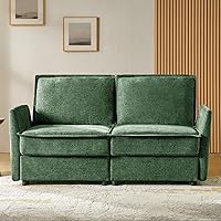 Vista 15 de HULALA HOME - Juego Moderno de Sofás de Chenilla, Sofá de 1 Plaza, Sofá de 3 Plazas, Juego de 2 Sofás Nube con Almacenamiento, Cómodos Sofás Butacas