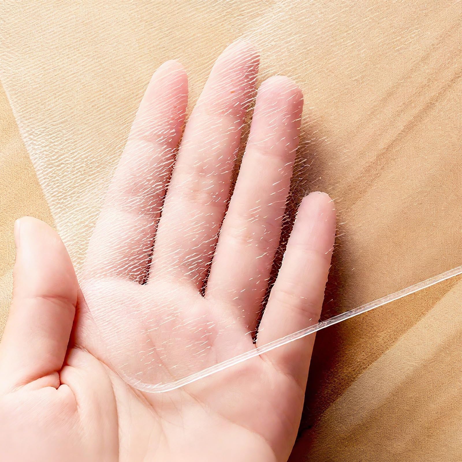 Tovaglia protettiva impermeabile per tavolo da pranzo, cucina, ufficio, 81,3 x 132 cm, in plastica, spessa, per una facile pulizia e in resina