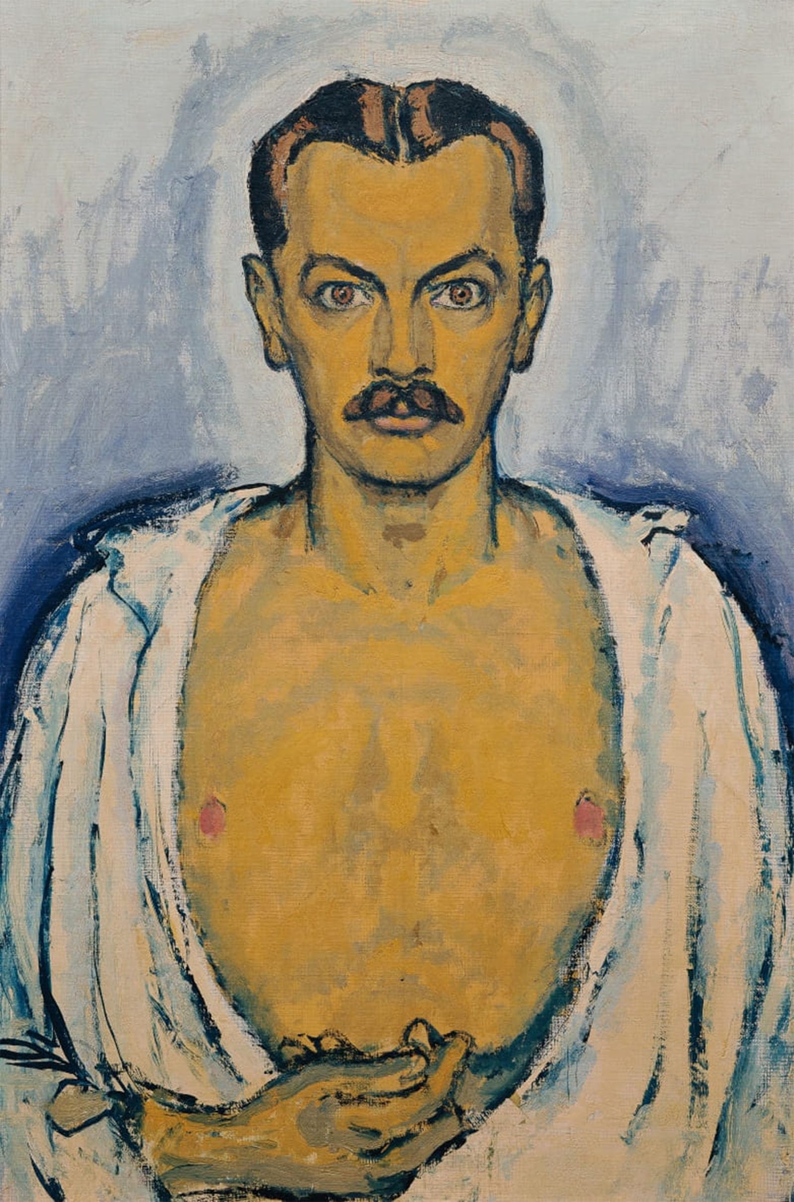 POSTERIIk Vintage Print Pop Art Landscape Artwork Self Portrait by Koloman Moser Art Prints for Office Home Decor 60x90cm
