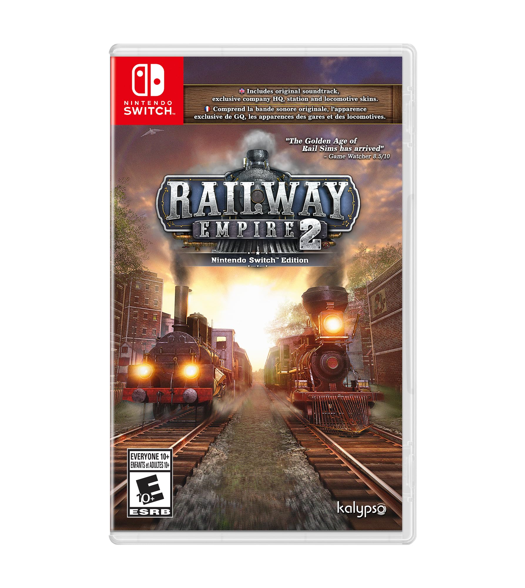 Railway Empire 2 Edición Deluxe para Nintendo Switch: Simulación de trenes y vías 8