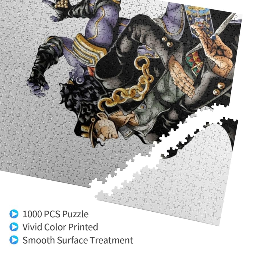 ジョジョの奇妙な冒険 1000ピースパズル Amazon | Asamike パズル かわいい アニメ ジョジョの奇妙な冒険
