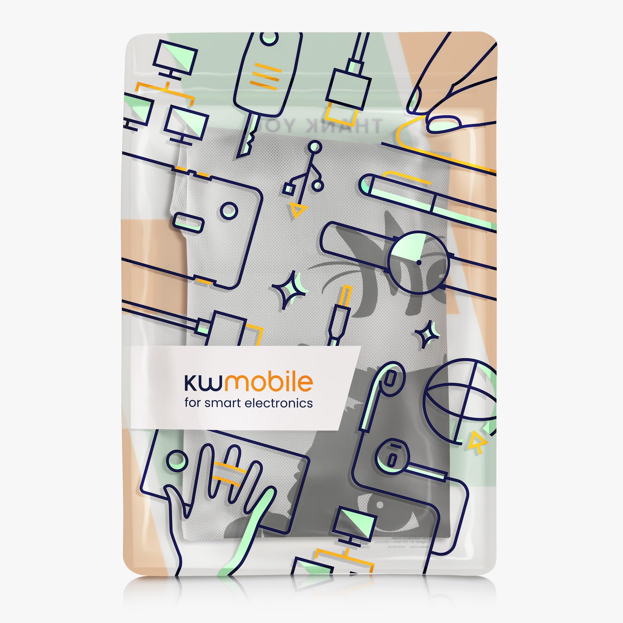 kwmobile Housse Compatible HP Smart Tank 7005 5000 Protection Imprimante chat noir