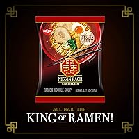 Vista 3 de Nissin RAOH - Sopa de fideos ramen, salsa de soja, 3.77 onzas (paquete de 6)