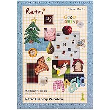 VelvetGlow Girl's Korean Sticker Book, Food and Daily Life Theme - 1300+ Cute Dream Style Foodie Stickers, for DIY Scrapbooking Journaling Handbook Decoration Vintage