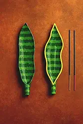 Incensário Folha Espada de São Jorge – Proteção, Decoração e Espiritualidade