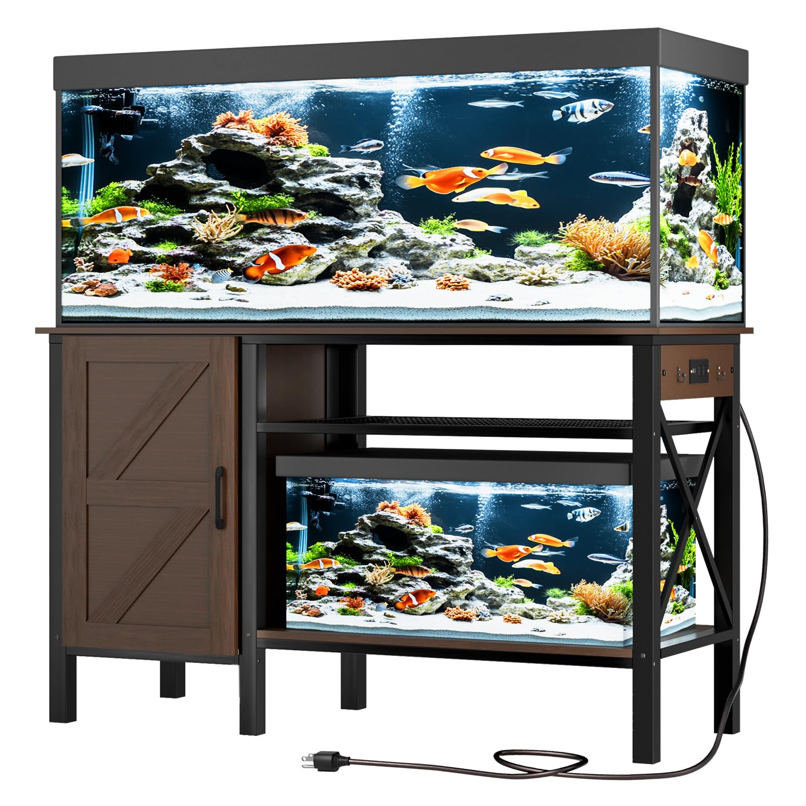 Amazon.com: PAWZOO 55-75 Gallon Fish Tank Stand