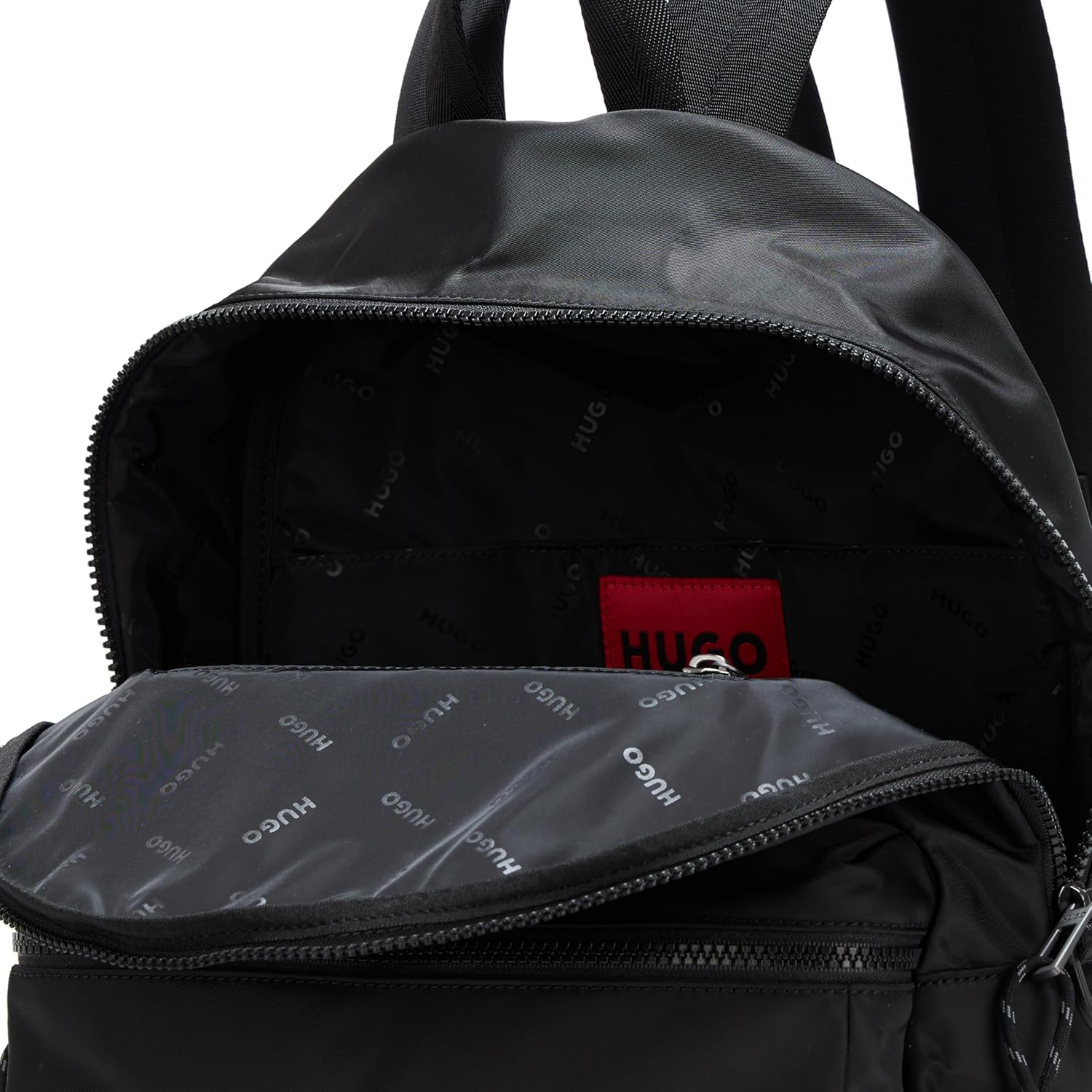 HUGO, Shade Logo Backpack, black gloss, PCE. - Image 4
