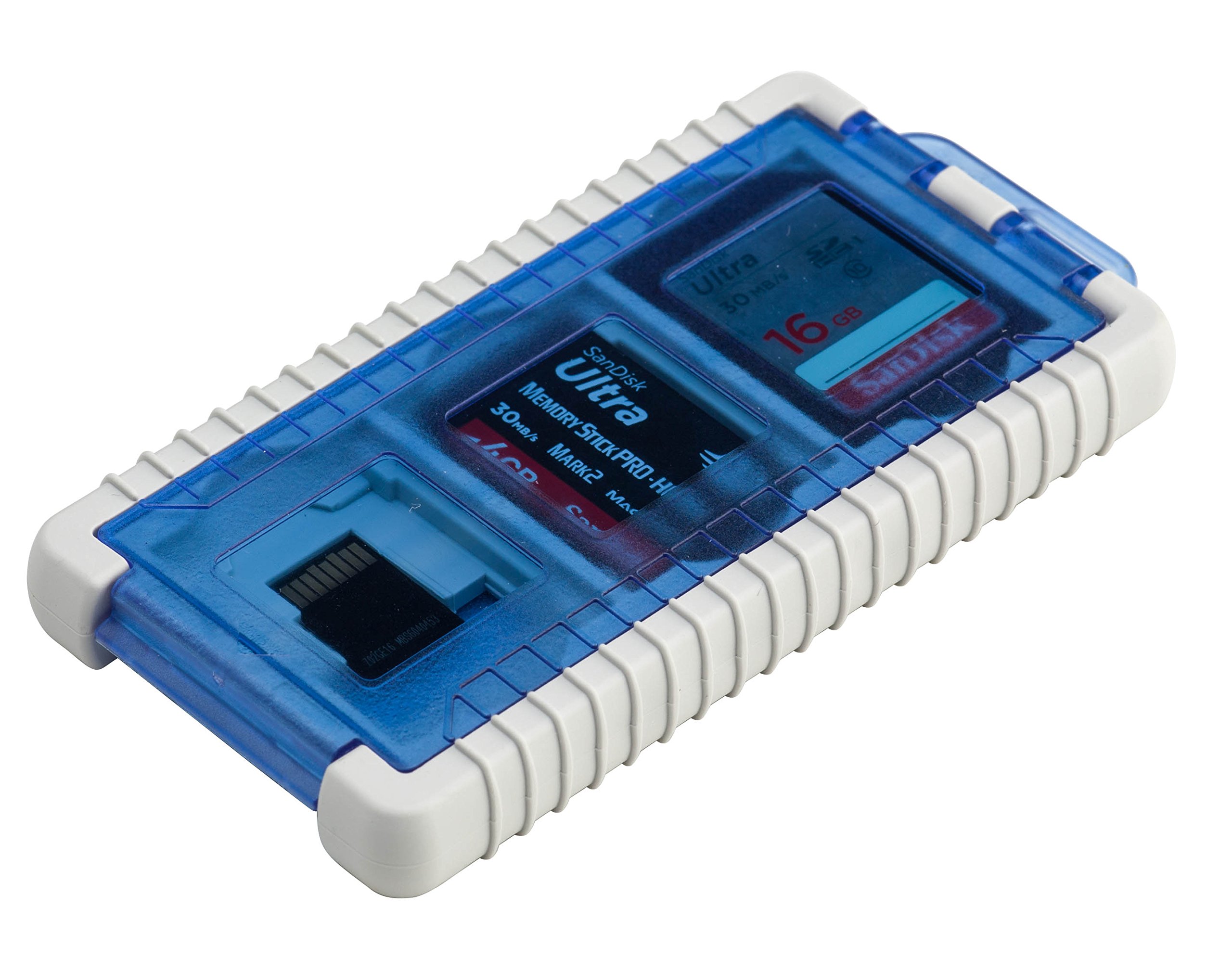 Gepe 3853-02 CardSafe Mini for SD, Micro SD, Multimedia Card, XD, Memory Stick Duo (Ice Blue)