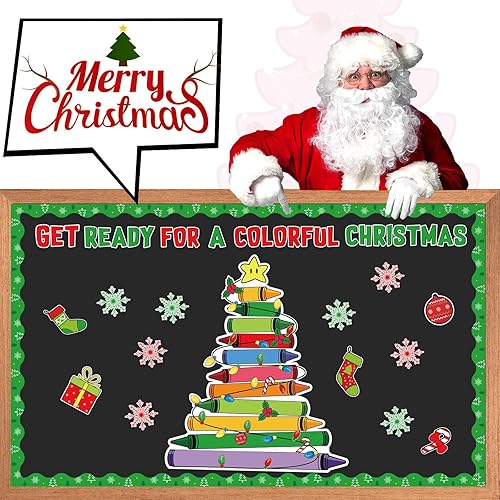 Vista 69 de Juego de decoración de invierno "Snow in Love with Jesus" (La nieve está enamorada de Jesús), con fondo, recortes y bordes de nieve para aula