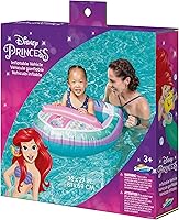 Vista 8 de Swimways Disney Princess Ariel - Vehículo acuático inflable para niños a partir de 3 años