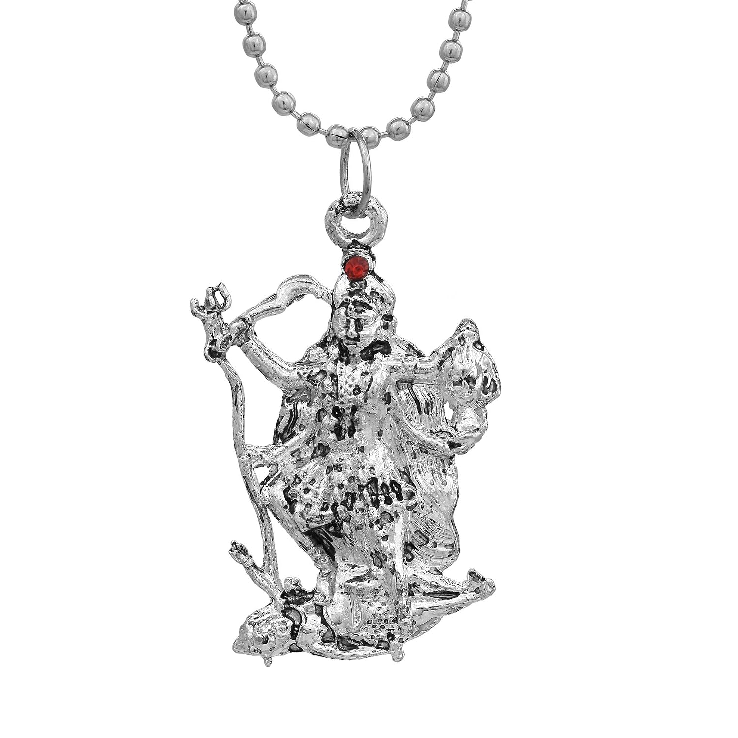 Buy Memoir Silver plated, Maa Durga 