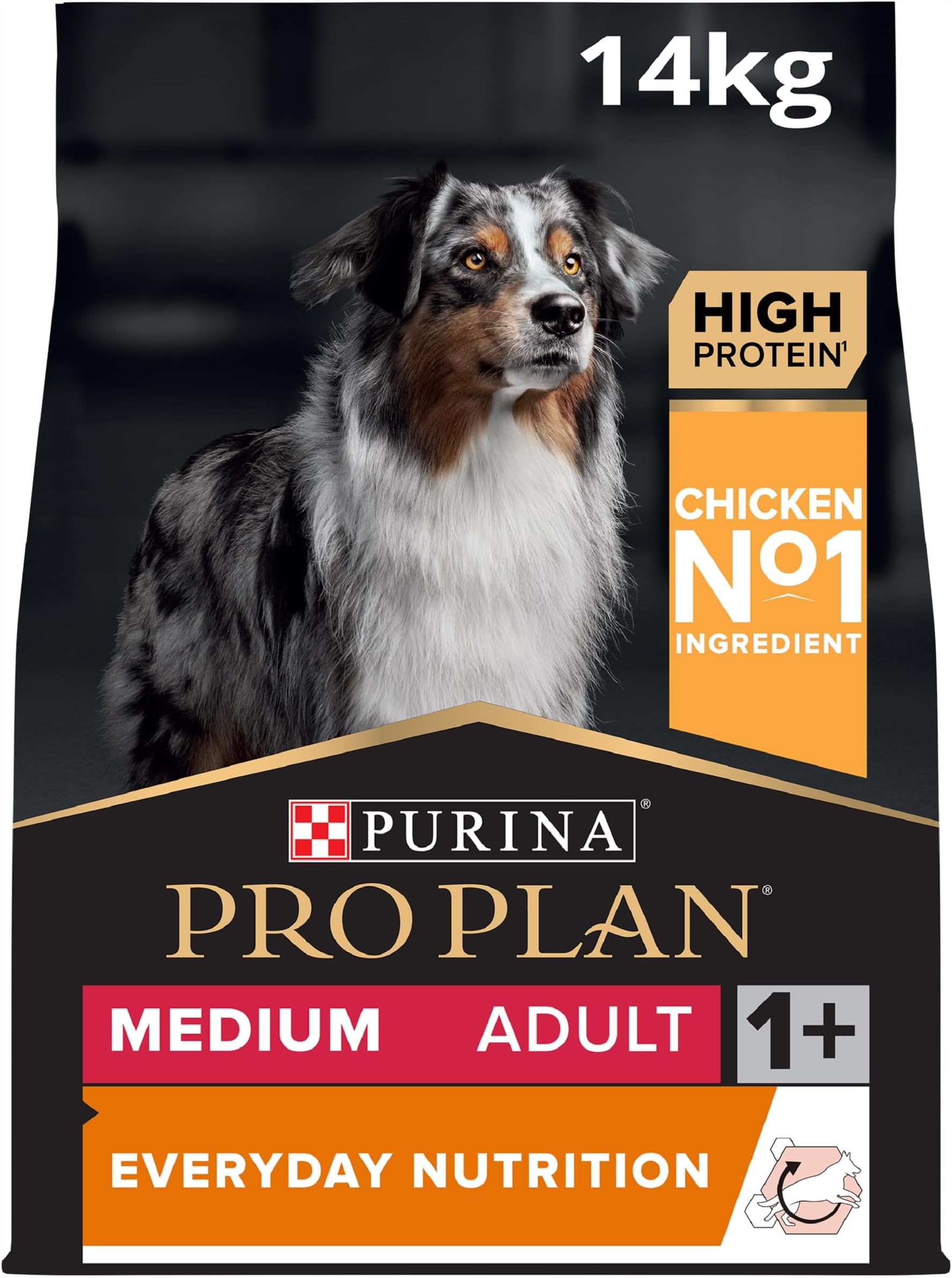 PRO PLAN® Medium Adult Dog Sensitive Skin Dry Dog Food with Salmon 3kg