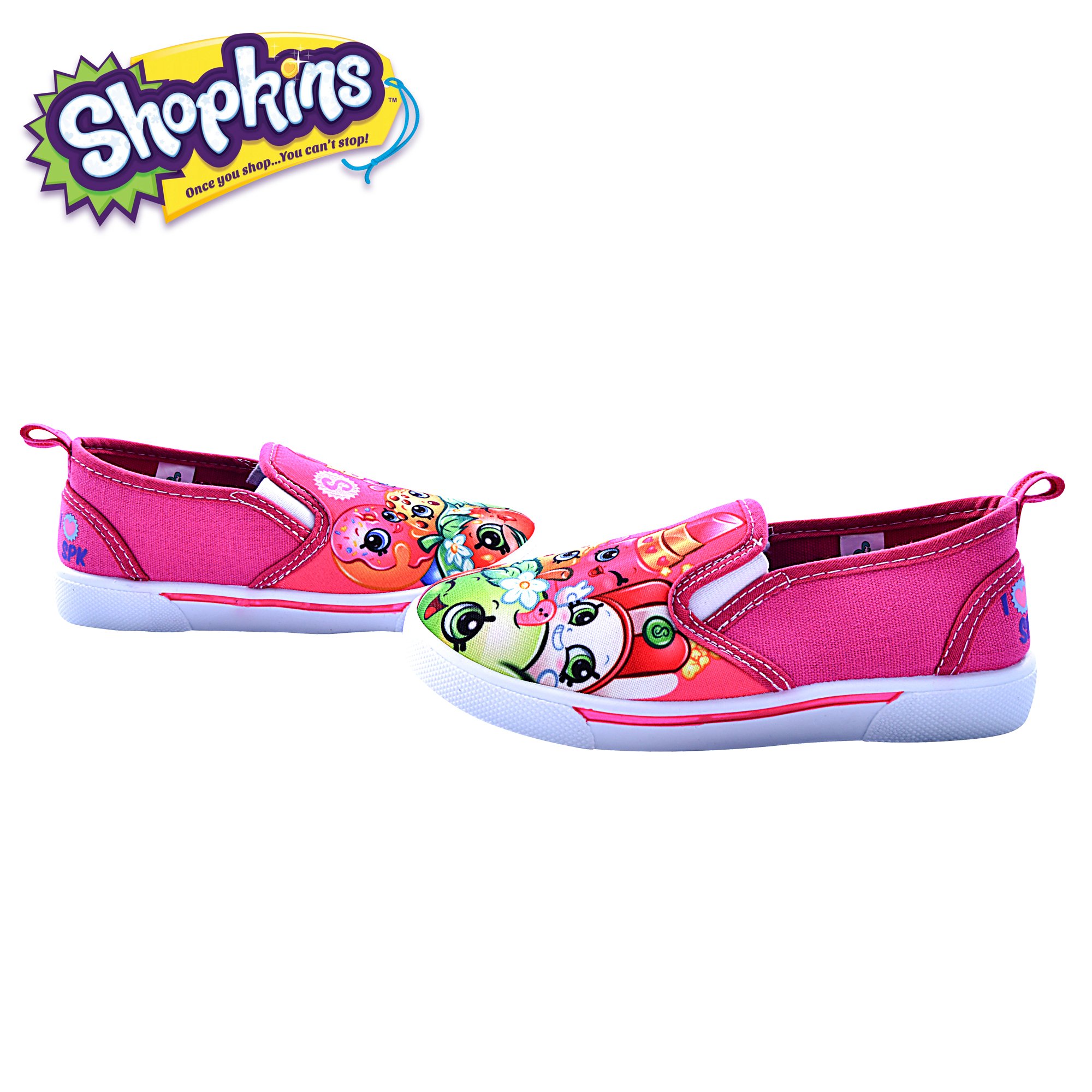 Shopkins Girls Slip On Canvas Shoes Desertcart Cyprus