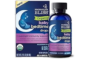 Organic Baby Bedtime Drops: Restful Night, Immunity Support*