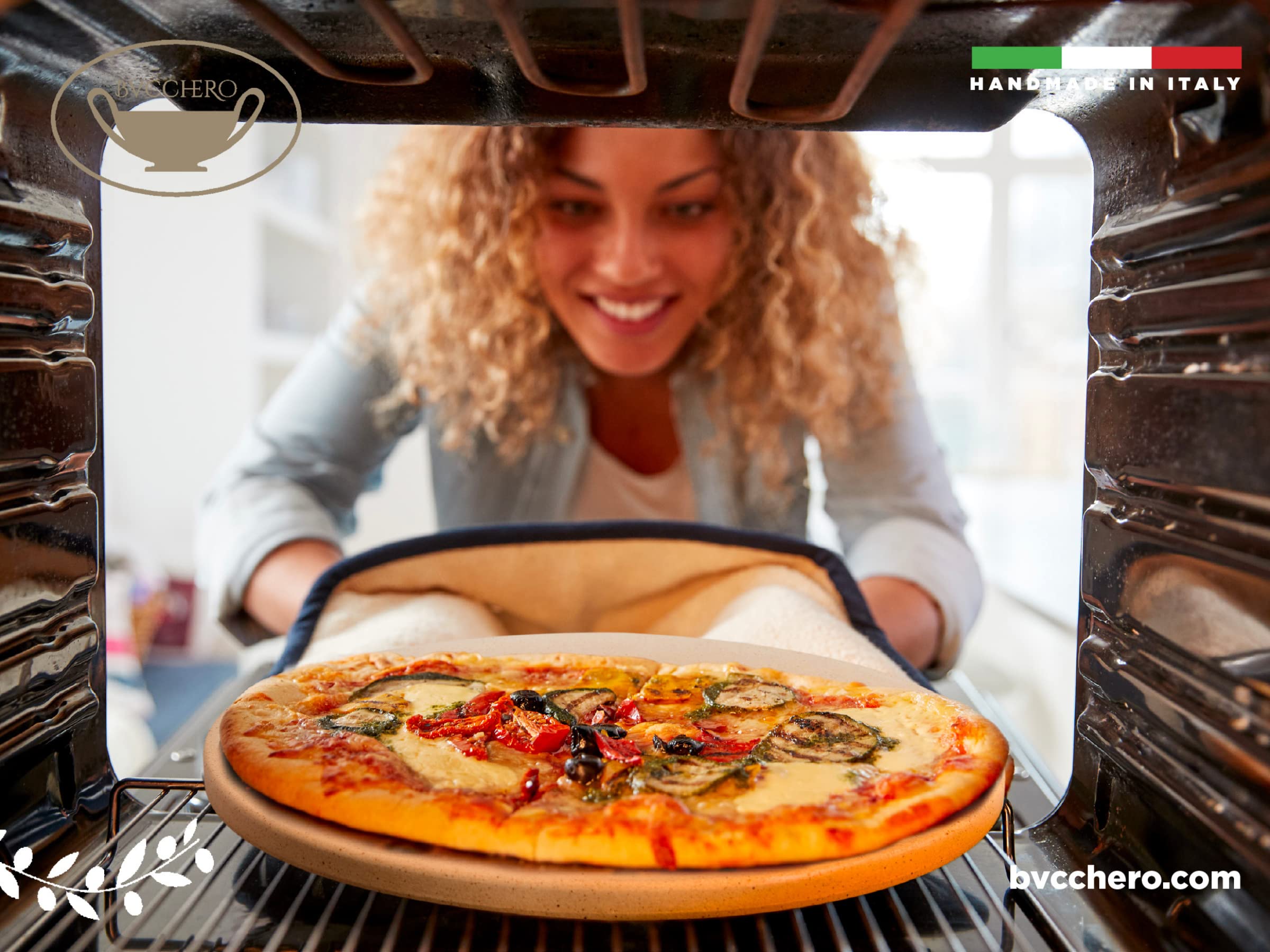 Piastra In Terracotta Refrattaria 45x45cm Spessore 15mm - Fiesoli Arte - Foto 2