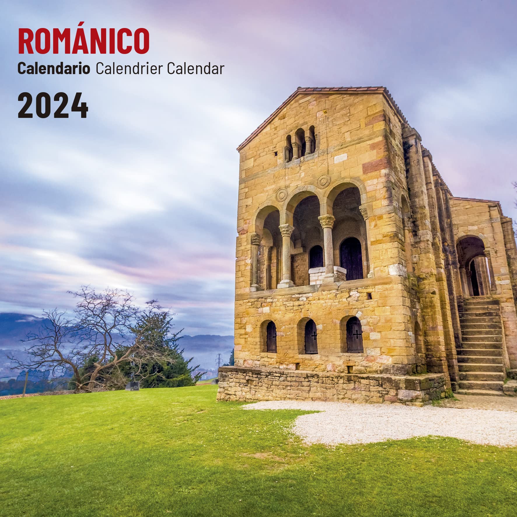 Calendario pared -2024 romanico (CALENDARIOS Y AGENDAS)