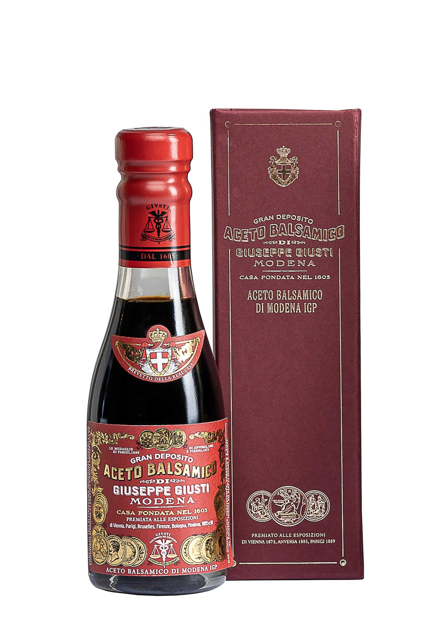 Giusti3 Gold Medals Balsamic Vinegar of Modena - 100ml Champagnottina