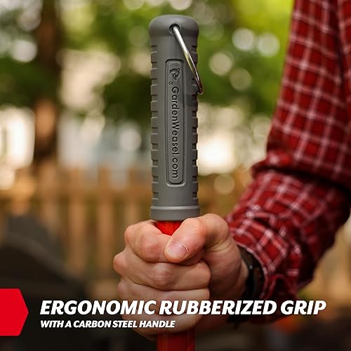 Miniatura 7 de GARDEN WEASEL Rodillo recolector de nueces grande  Herramienta colectora de nueces para nueces, pelotas de goma de mascar dulce, pelotas de tenis y