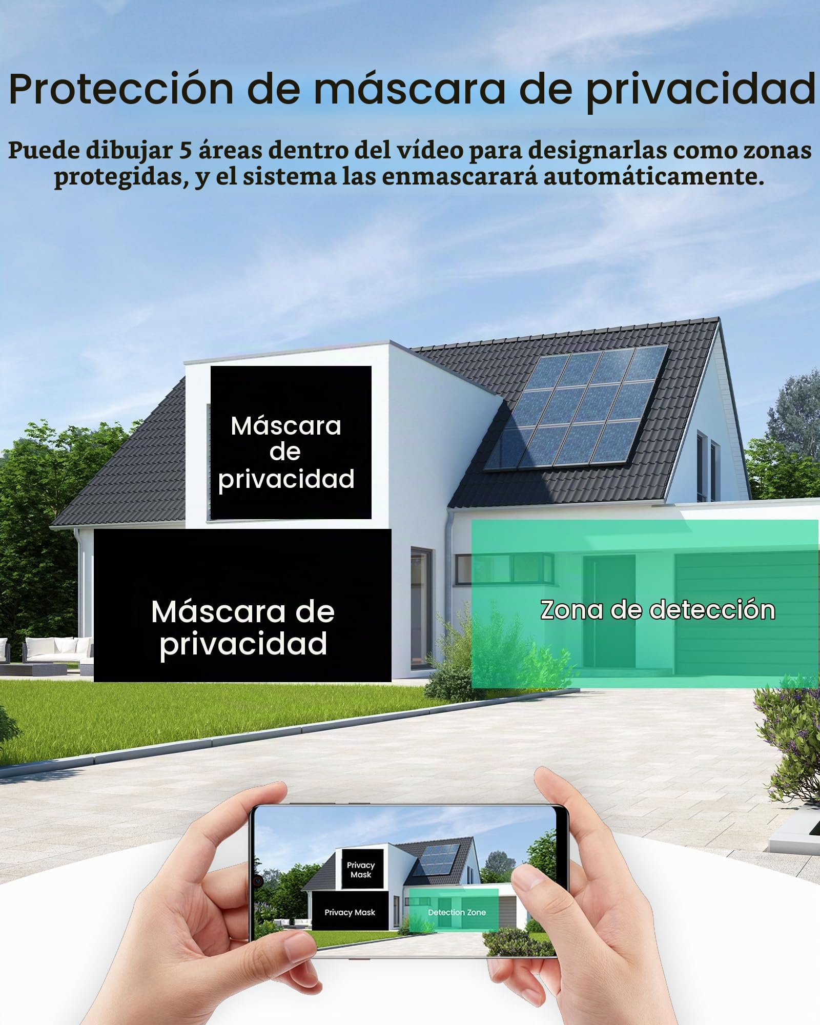 Loocam Kit de Videovigilancia PoE 4K 8MP - Grabador NVR 8CH 2TB Disco Duro | 4 Cámaras IP de Seguridad 8MP, Detección AI Persona/Vehículo, Visión Nocturna IR, Audio Bidireccional