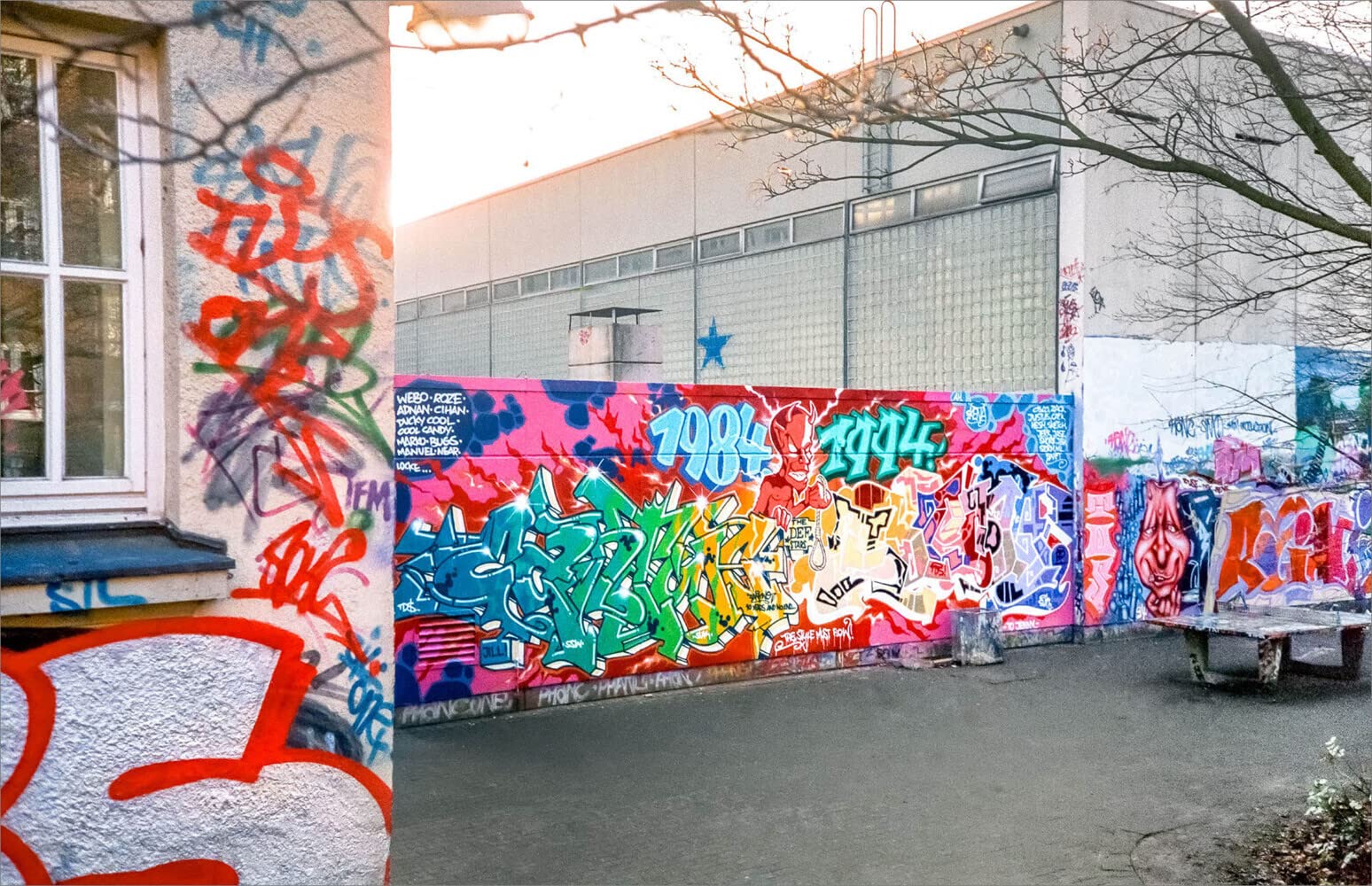 EINE STADT WIRD BUNT: Hamburg Graffiti History 1980-1999