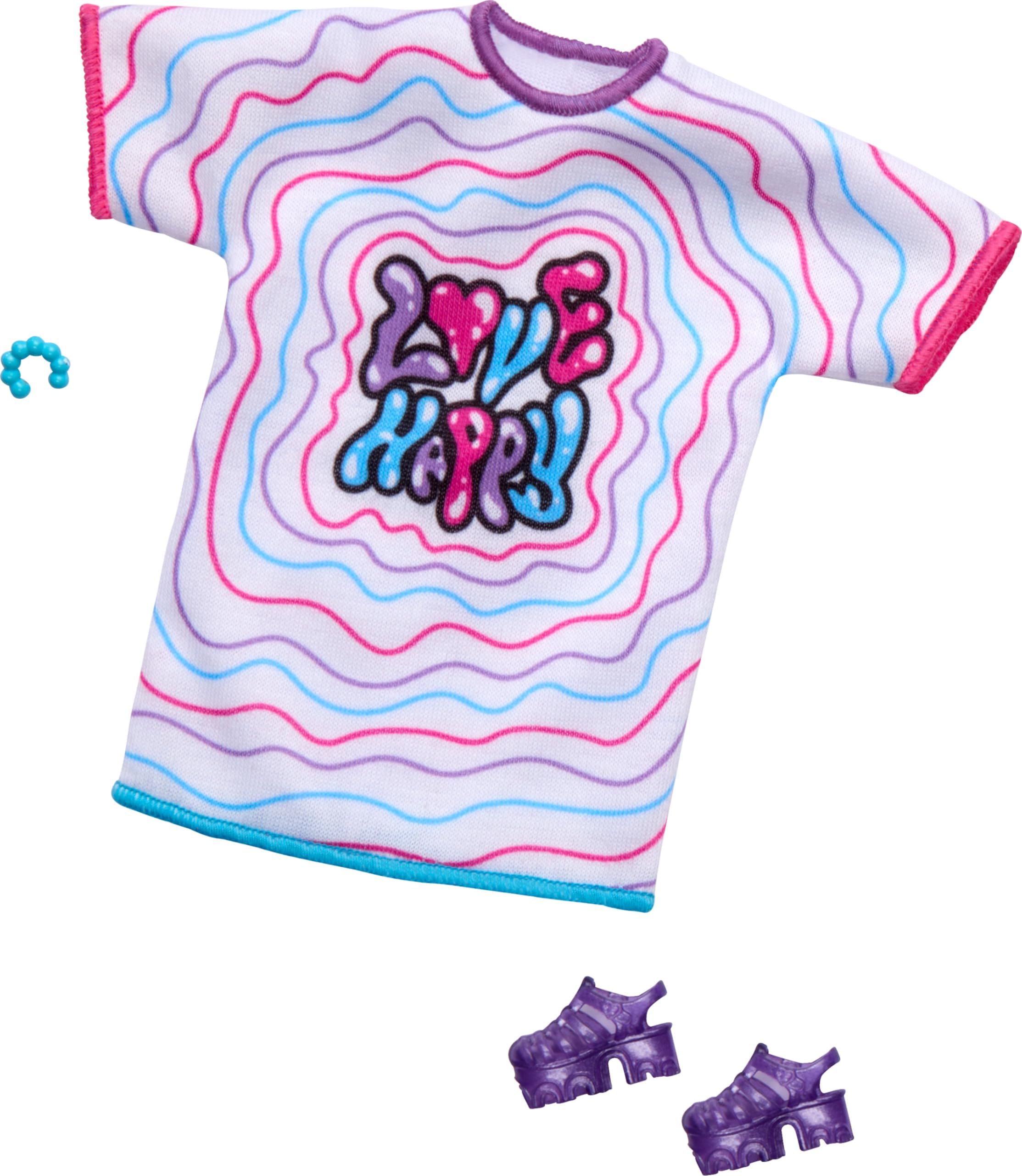 Barbie Doll Brunette In Teal Metallic Dress, 6/Pack (HJR95 - View #7