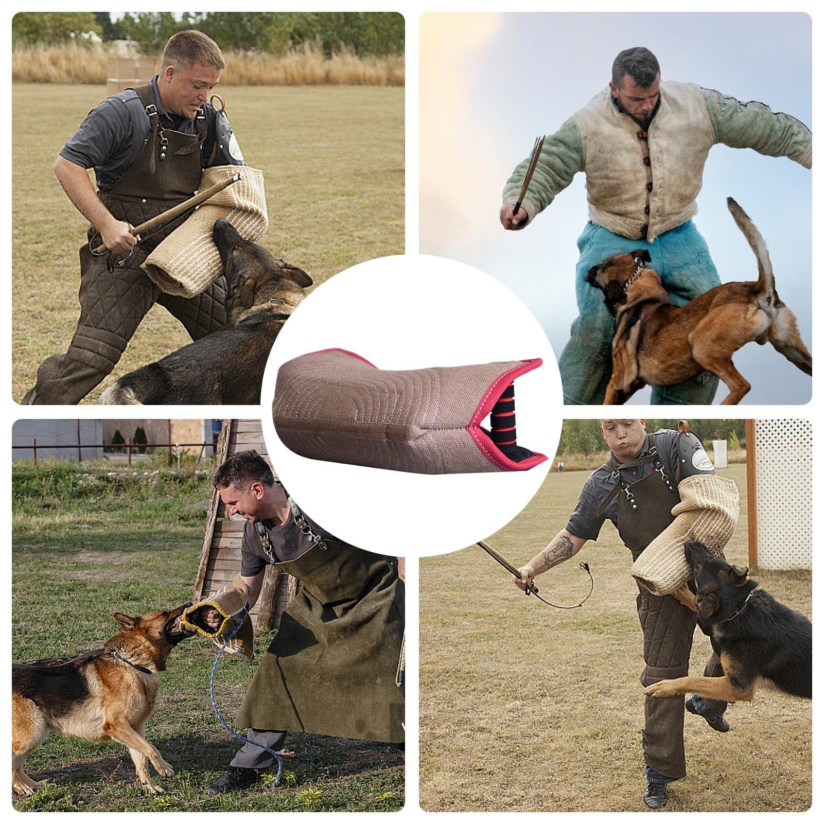 Hundebiss-Schutzarmel - Robuster Schutzarmband Für Hundebisse,Bequeme Faltbare Spielhilfe Für Welpen Zum Training Und Outdoor-Aktivitäten