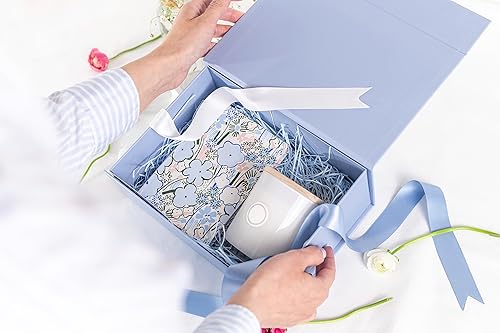 Miniatura 2 de Caja negra de 6.4 x 8.8 x 3.74 pies con tapa magnética, 2 cintas y calcomanías de agradecimiento para padrino de boda, boda, Navidad, Halloween,