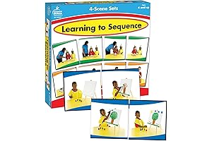 Carson Dellosa Education: Learning to Sequence, Puzzle Game for Kids
