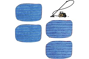 4 Pack Mop Pads Replenishment for McCulloch MC1375 Mop