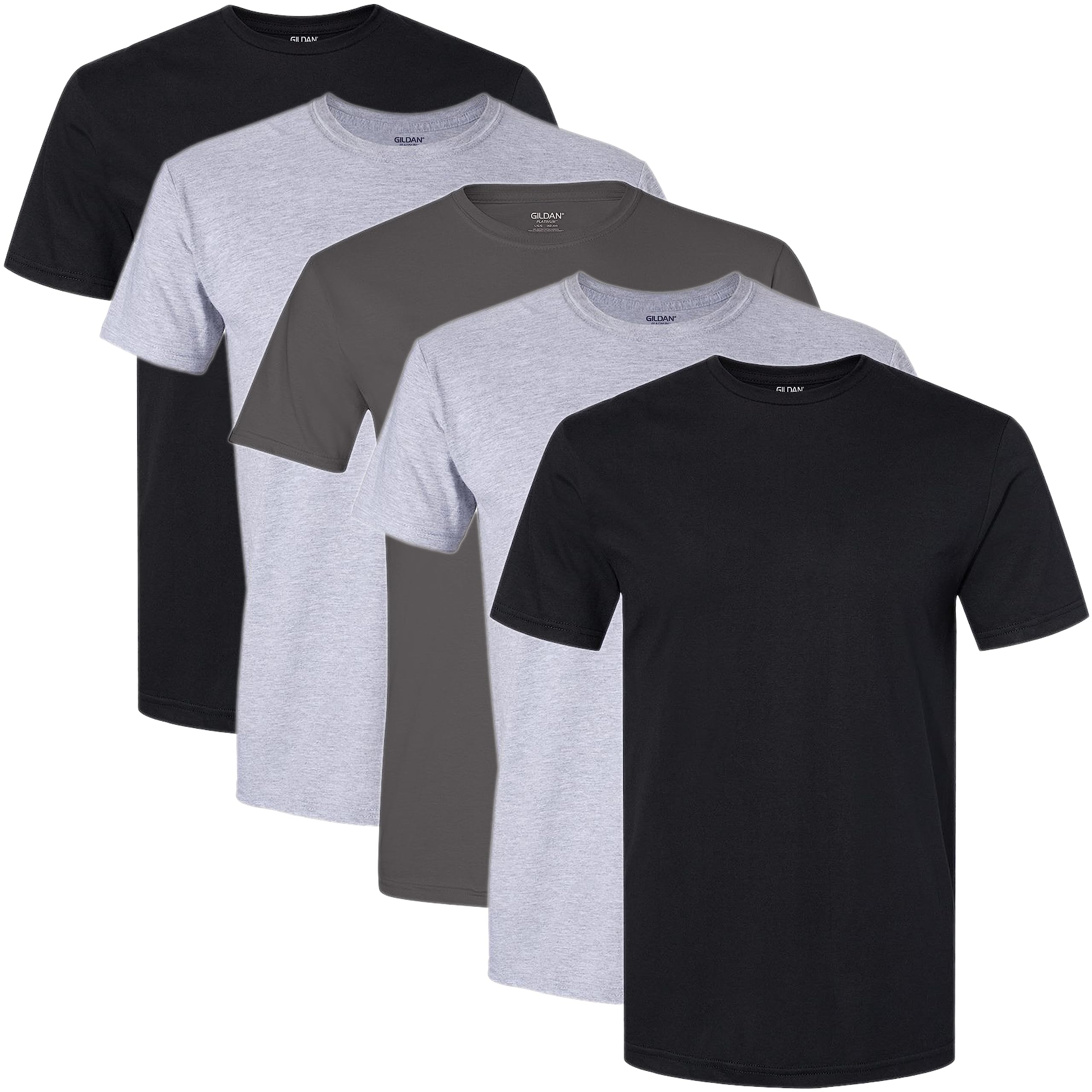 Gildan Men's Crew T-Shirts, Multipack, Style G1100