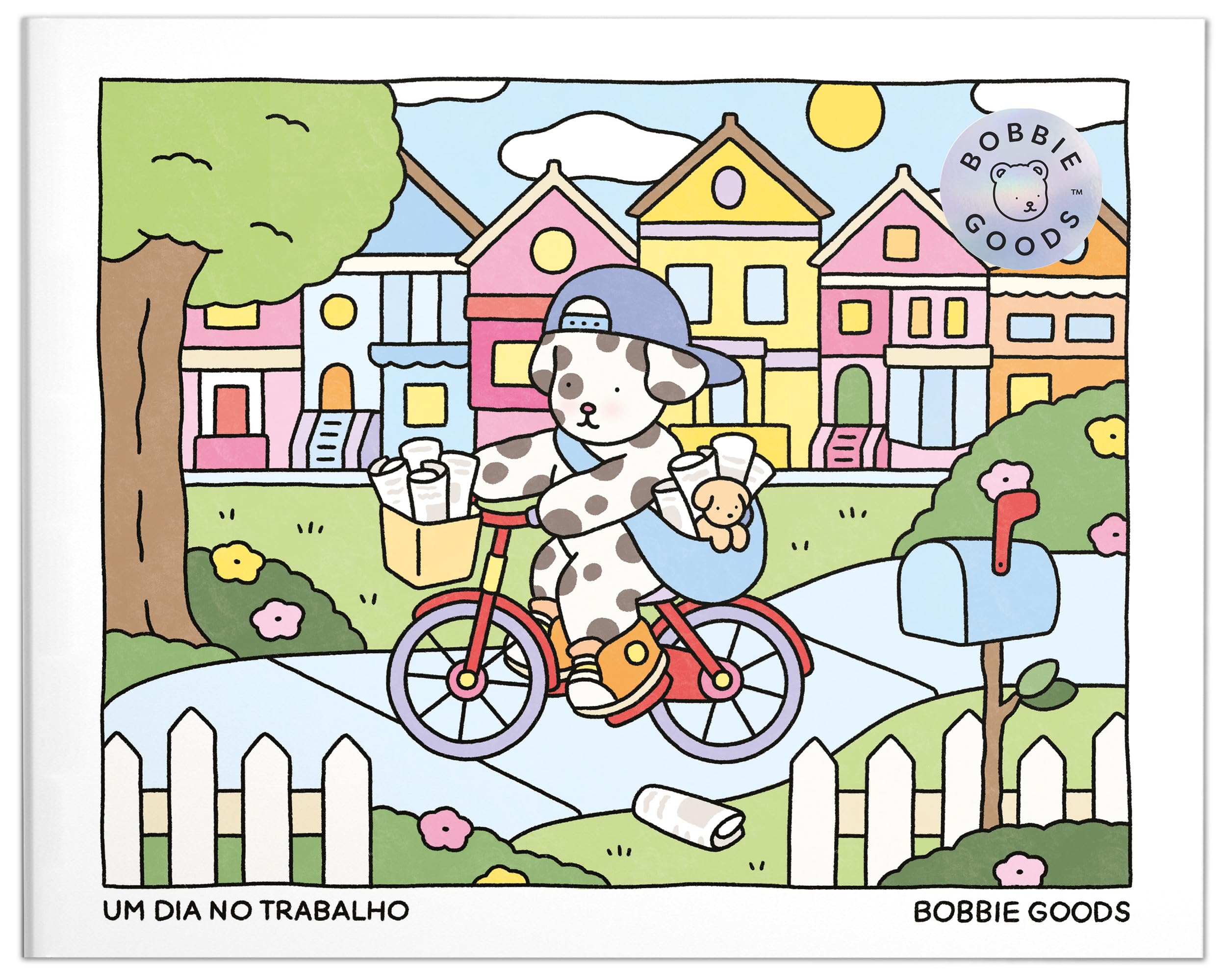 Um Dia No Trabalho (On The Job) - Livro De Colorir Oficial Bobbie Goods
