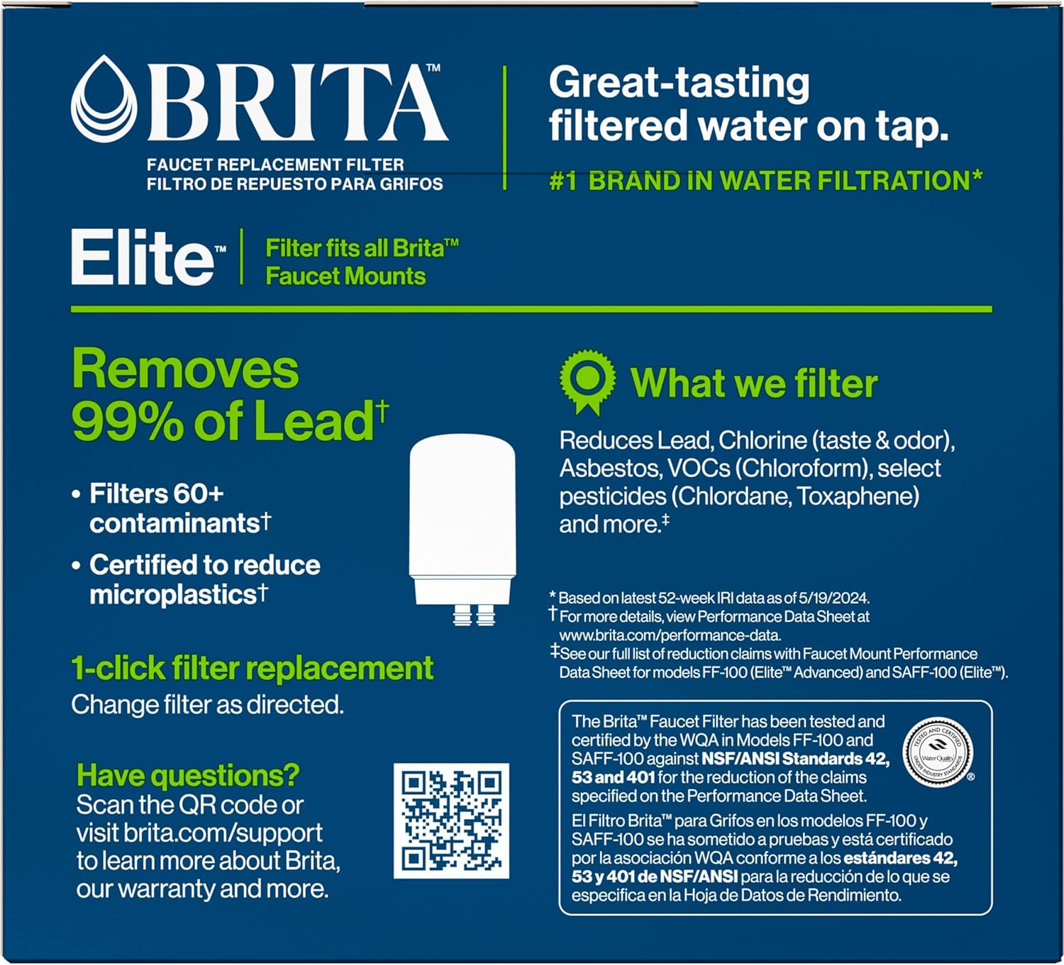 Brita 42618 Brita On Tap Replacement Filter (Chrome) (Packaging May Vary) - Image 8
