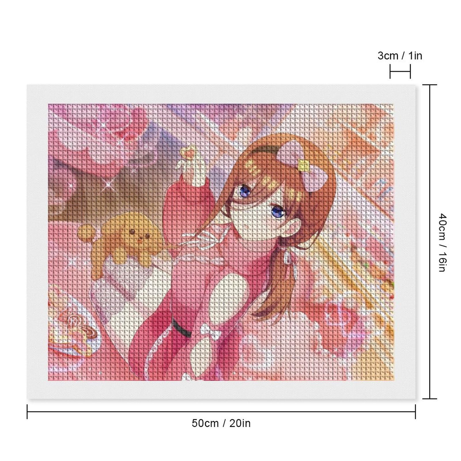 Amazon.co.jp: 五等分の花嫁 中野三玖 ダイヤモンドアート 四角い