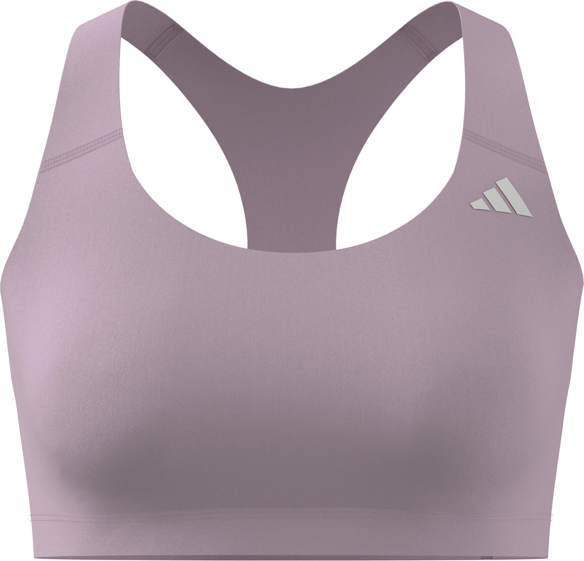 adidas Women's Optime Essentials Workout Medium Support Bra, Clear Pink, XS
