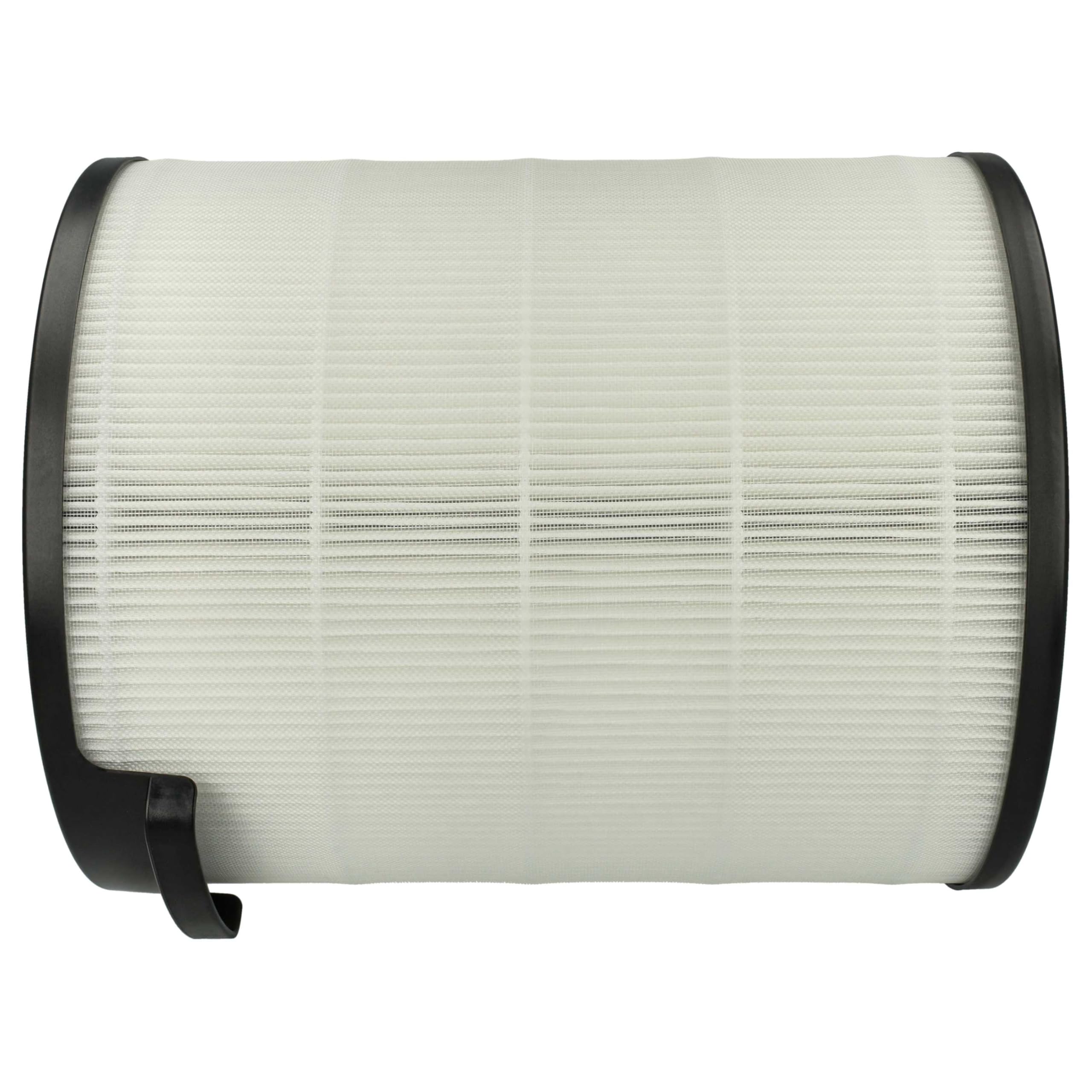 vhbw 4 x filtr z węglem aktywnym zastępuje Philips FYM860/30, 883486030771 oczyszczacz powietrza - Filtr powietrza HEPA 13 czarny/biały