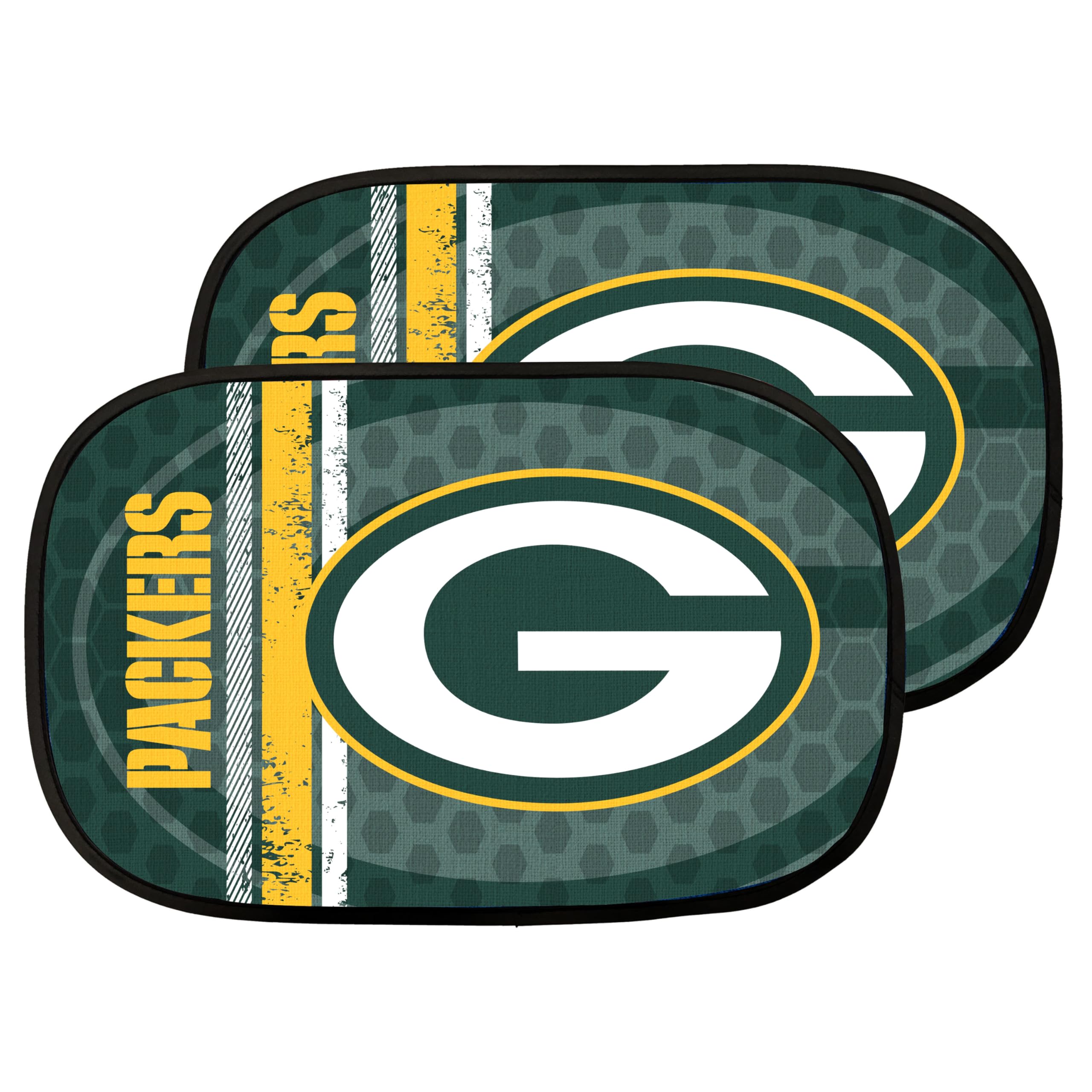 NFL Green Bay Packers Side Window Auto Shade 2 Pack