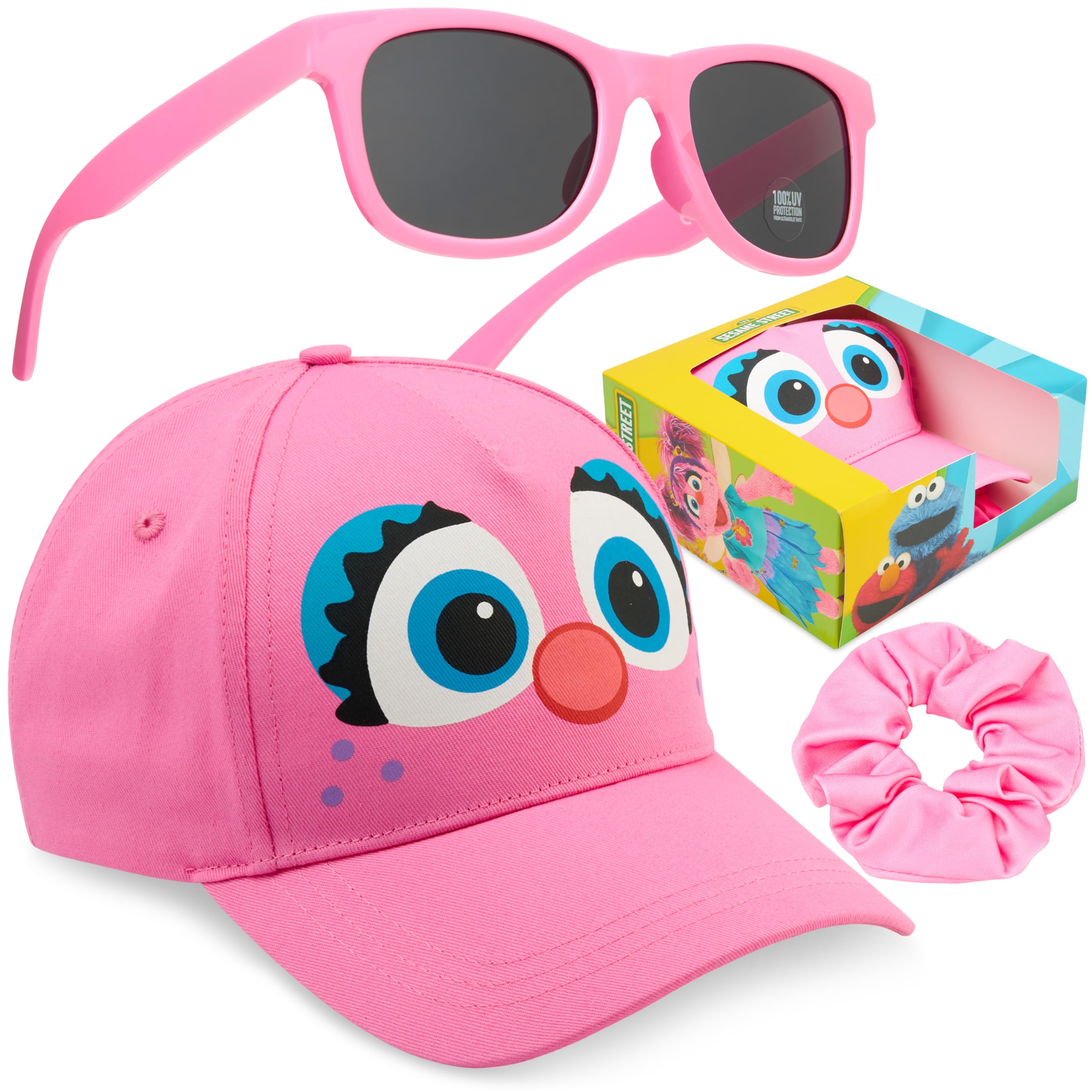 Patrulla Canina | Frozen | Princesas Disney | Minnie Mouse | Barrio Sesamo Gorra Niña con Gafas de Sol UV400 y Coletero Set, Accesorios Niña de Verano — view 10